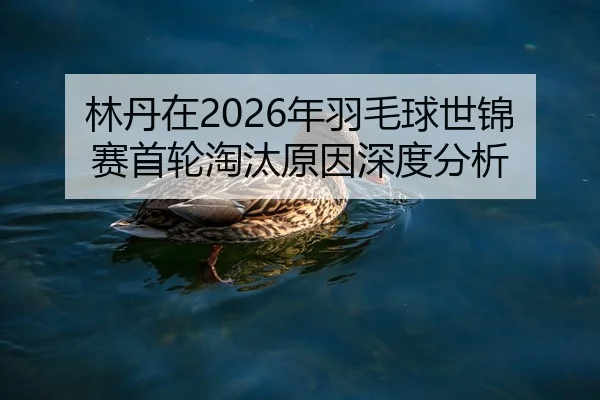 林丹在2026年羽毛球世锦赛首轮淘汰原因深度分析